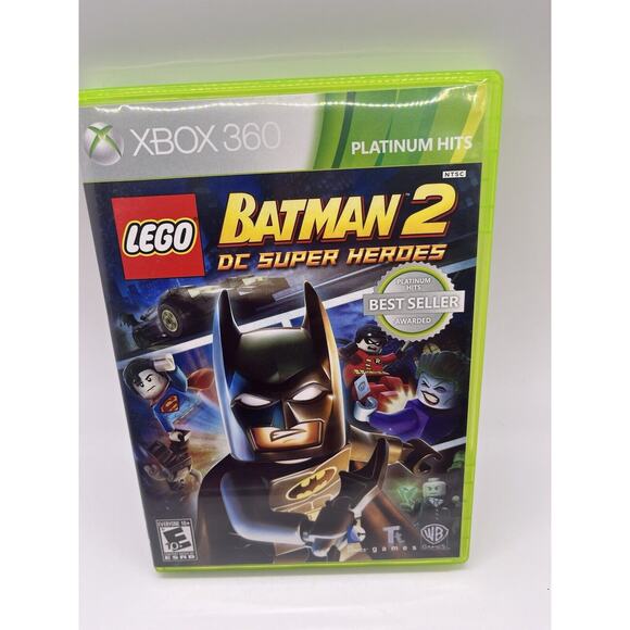 LEGO Batman 2 DC Super Heroes Xbox 360 - Complete CIB - Picture 1 of 8